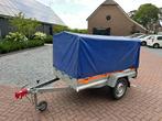 Blauwe huif aanhanger | Zeer netjes, Ophalen, Zo goed als nieuw