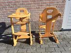 2x kinderstoel meegroei tiamo wood collection, Kinderen en Baby's, Ophalen, Gebruikt, Meegroeistoel