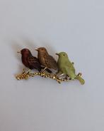Vogels broche, Sieraden, Tassen en Uiterlijk, Broches, Overige materialen, 4 tot 7 cm, Overige kleuren, Nieuw