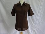 Soepele bruine blouse - maat S, Verzenden, Zo goed als nieuw, Maat 36 (S), Bruin