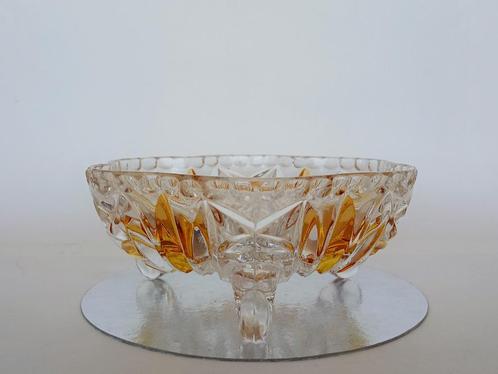 Bonbonnière Schaal Kristal Vintage, Antiek en Kunst, Antiek | Glas en Kristal, Ophalen of Verzenden