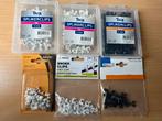 Kabelclips snoerclips spijkerclips  29 doosjes, Doe-het-zelf en Verbouw, IJzerwaren en Bevestigingsmiddelen, Ophalen of Verzenden