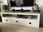 Tv meubel rustiek eiken, Huis en Inrichting, Ophalen, Overige materialen, 150 tot 200 cm, Zo goed als nieuw