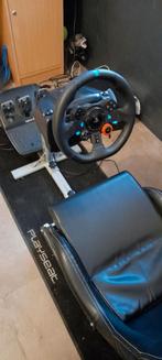 Logitech sim racer, Spelcomputers en Games, Spelcomputers | Sony PlayStation Consoles | Accessoires, Ophalen of Verzenden, Playseat of Racestoel