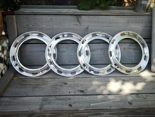 15" oltimer velgringen 9 gaats met opstaande rand (2cm), Auto diversen, Wieldoppen, Zo goed als nieuw, Ophalen of Verzenden
