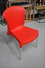 38 leuke stoelen tuinstoelen kunststof stapelbaar horeca, Huis en Inrichting, Ophalen, Nieuw, Rood, Metaal