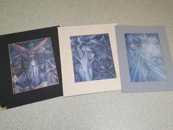 Driemaal Brian Froud Art print  beschikbaar voor biedingen