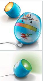 Philips Disney kinder nachtlamp - Planes, Ophalen of Verzenden, Zo goed als nieuw, Lamp