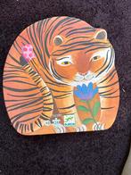 Djeco Tijger Puzzel - 24 Stukjes, Ophalen, 2 tot 4 jaar, 10 tot 50 stukjes, Zo goed als nieuw