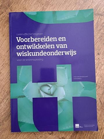 Voorbereiden & ontwikkelen v wiskundeonderwijs 9797090062575 beschikbaar voor biedingen