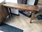Antieke Houten Console Tafel met Lades, Ophalen