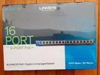 Linksys LGS116P netwerk switch., Ophalen of Verzenden, Nieuw