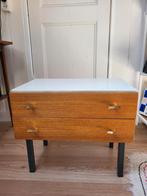 Vintage ladekastje, Huis en Inrichting, Gebruikt, 70 tot 120 cm, Ophalen of Verzenden, Minder dan 70 cm