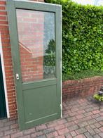 hardhouten buitendeur, Ophalen, Gebruikt, 80 tot 100 cm, Buitendeur