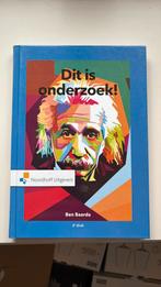 Ben Baarda - Dit is onderzoek!, Ophalen of Verzenden, Zo goed als nieuw, Ben Baarda