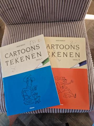 Cartoons tekenen, deel 1 en 2: Jack. Keely ( Nieuw) beschikbaar voor biedingen