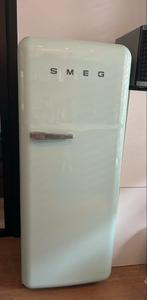 SMEG Koelkast Mintgroen - Retro Stijl, Ophalen, Gebruikt, 200 liter of meer, Energieklasse A of zuiniger