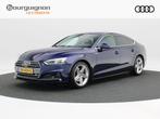 Audi A5 Sportback 35 TFSi 150 Pk Automaat S-line | Adapative, Auto's, Gebruikt, 4 cilinders, Blauw, Leder en Stof