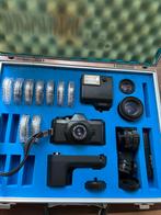 Pentax Auto 110 set in koffer+ rolletjes, Ophalen of Verzenden, Gebruikt, Spiegelreflex, Pentax