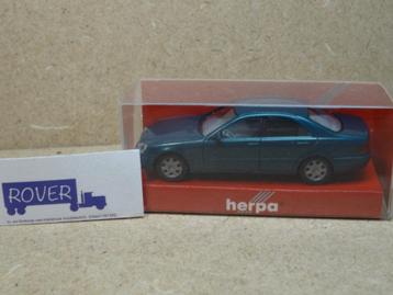 HERPA 1:87, MERCEDES S-KLASSE Metalic-BLUE, OVP, Zie Foto`s beschikbaar voor biedingen