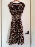 Collectif London jurk luipaard print maat S, Kleding | Dames, Bruin, Verzenden, Collectif London, Maat 42/44 (L)