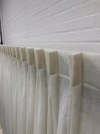 Nieuwe inbetween gordijnen in een gebroken witte kleur, 200 cm of meer, Plooigordijnen, Nieuw, Ophalen of Verzenden