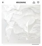 2x Krusning lampenkappen 85 cm - IKEA, Overige materialen, Gebruikt, Ophalen of Verzenden, Minder dan 50 cm