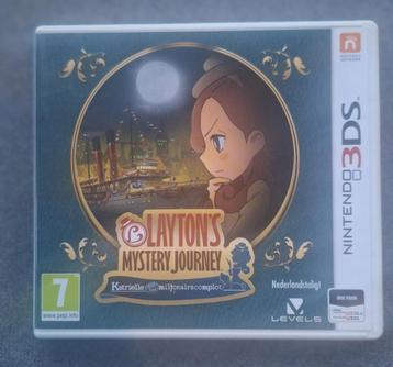 Layton's Mystery Journey het Miljonairscomplot 3DS *ZGAN* beschikbaar voor biedingen