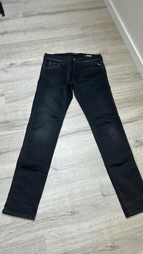 Replay Anbass spijkerbroek zwart maat 34, Kleding | Heren, Spijkerbroeken en Jeans, Zo goed als nieuw, W33 - W34 (confectie 48/50)
