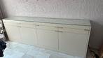 Wit dressoir, Huis en Inrichting, Kasten | Dressoirs, Ophalen, Gebruikt, Glas, 200 cm of meer