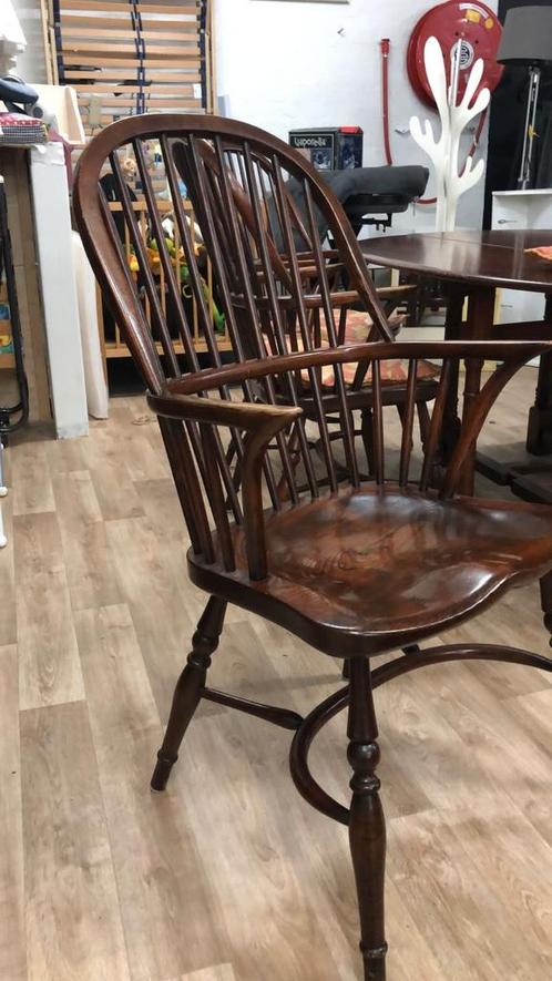 Engelse eetkamerstoelen, Antiek en Kunst, Antiek | Meubels | Stoelen en Banken, Ophalen