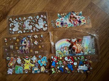 Diverse transfer stickers beschikbaar voor biedingen
