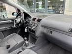 Volkswagen Touran 1.6-16V FSI Trendl. Nieuwe apk Airco, 4 cilinders, 116 pk, Zwart, Origineel Nederlands