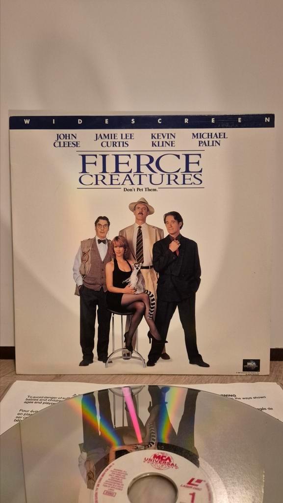 Fierce Creatures Laserdisc, Cd's en Dvd's, Vinyl | Filmmuziek en Soundtracks, Zo goed als nieuw, 12 inch, Ophalen of Verzenden