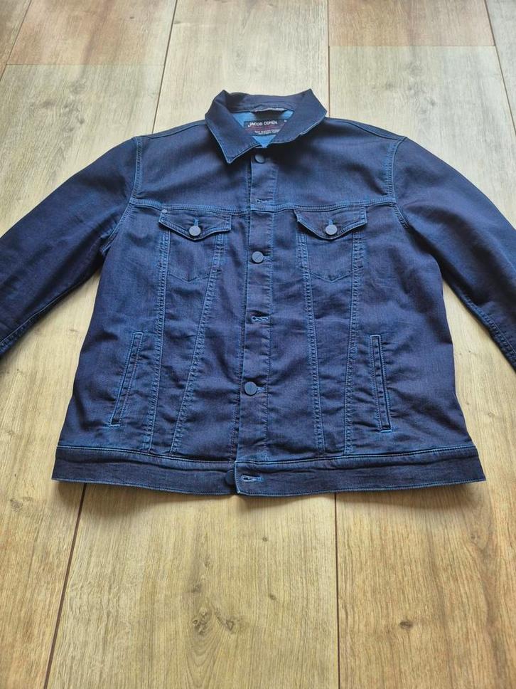 Jacob Cohen Spijkerjas - Stijlvol & Tijdloos!, Kleding | Heren, Jassen | Zomer, Zo goed als nieuw, Overige maten, Blauw, Ophalen of Verzenden