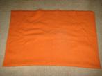 Prenatal baby deken ledikant deken Oranje ZGAN, Ophalen of Verzenden, Zo goed als nieuw, 100 cm of meer, Deken