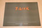 Luis Filcer — Expositie Catalogus [1986], Ophalen of Verzenden, Gelezen
