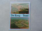 Texel, de Koog/luchtfoto 1989, Verzamelen, Ansichtkaarten | Nederland, Verzenden, 1980 tot heden, Gelopen, Waddeneilanden