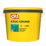 SPS Stuc-Grund Geel 5KG –Grondeermiddel voor Stuc & Pleister, 5 tot 10 liter, Wit, Nieuw, Maximum