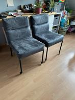 2 eetkamerstoelen leder, Ophalen, Twee, Leer, Zo goed als nieuw