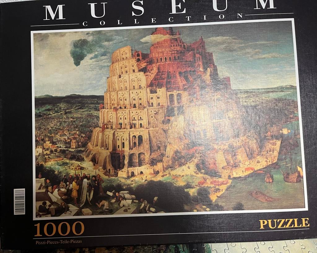 Puzzel museum collectie 1000 stukjes, Ophalen of Verzenden, 500 t/m 1500 stukjes, Zo goed als nieuw