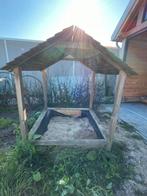 Zandbak huisje, af te dekken, Ophalen of Verzenden, Gebruikt, Hout
