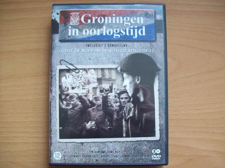 Groningen In Oorlogstijd (2-DVD, WO2, Verzet) [7-11], Cd's en Dvd's, Dvd's | Documentaire en Educatief, Zo goed als nieuw, Oorlog of Misdaad