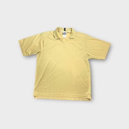 Adidas heren polo  Maat L., Kleding | Heren, Polo's, Gedragen, Maat 52/54 (L), Geel, Verzenden