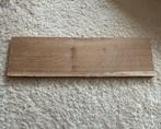 Houten plank met boomstam afwerking 70x20x2, Doe-het-zelf en Verbouw, Ophalen, Minder dan 25 mm, Eiken, Zo goed als nieuw