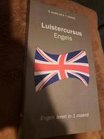 Luistercursus Engels - Leer Engels in 1 maand!, Ophalen of Verzenden, Zo goed als nieuw, Onbekend, Non-fictie