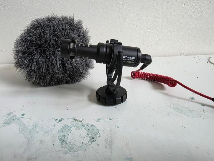 Rode microfoon + windkap, Audio, Tv en Foto, Professionele Audio-, Tv- en Video-apparatuur, Zo goed als nieuw, Audio, Ophalen of Verzenden