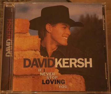 CD David Kersh If i never stop loving you KRASVRIJ  beschikbaar voor biedingen
