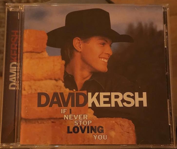 CD David Kersh If i never stop loving you KRASVRIJ, Cd's en Dvd's, Cd's | Country en Western, Zo goed als nieuw, Ophalen of Verzenden
