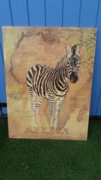 Wand decoratie safarie  zebra, Huis en Inrichting, Ophalen, Zo goed als nieuw